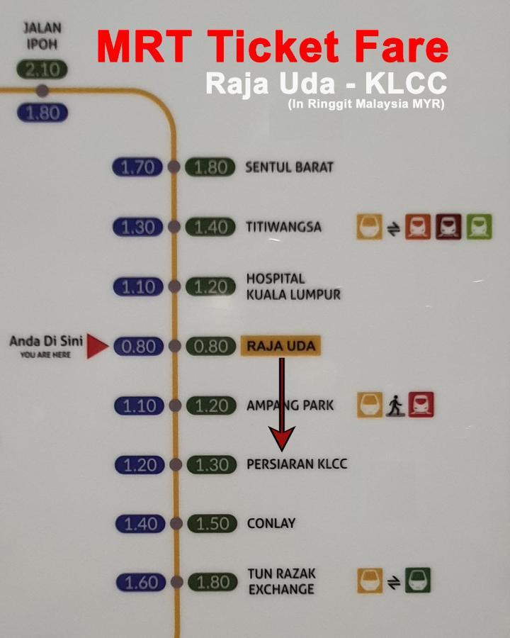 Jalan Tun Razak Walking Distance Ijn, Hkl, Mrt Station, Kpj, Perkeso, Bernama, Tabung Darah, Istana Budaya * Kuala Lumpur