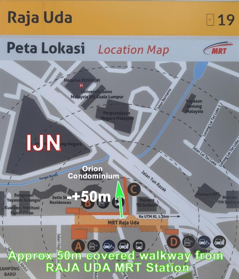Jalan Tun Razak Walking Distance Ijn, Hkl, Mrt Station, Kpj, Perkeso, Bernama, Tabung Darah, Istana Budaya Pangsapuri Kuala Lumpur